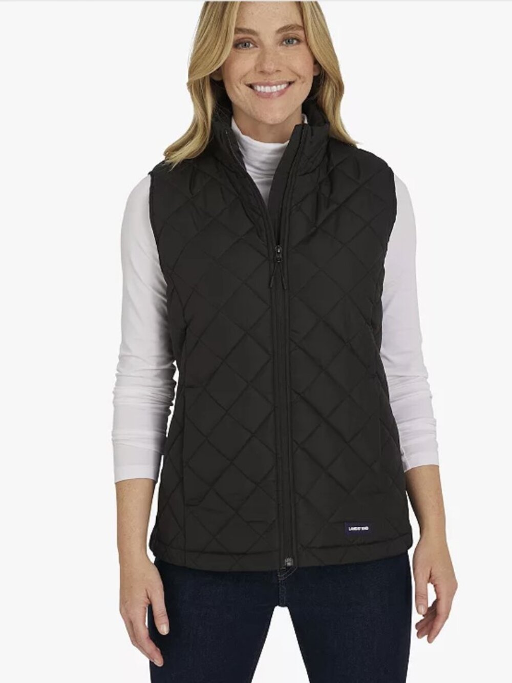 Women's Lands' End Insulated Puffer Vest / Size: Small (Fits more like a medium)